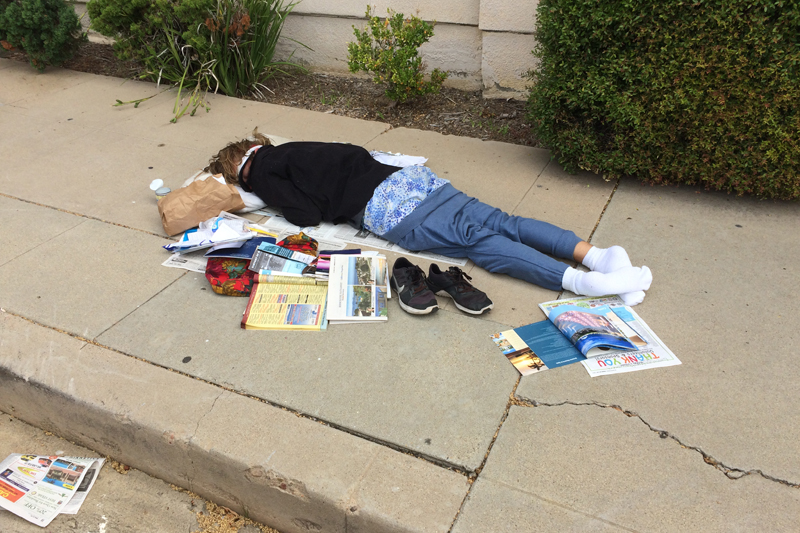 Homeless on Rosecrans